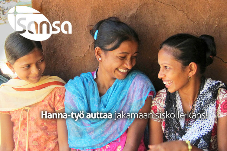 Hanna-työ auttaa naisia