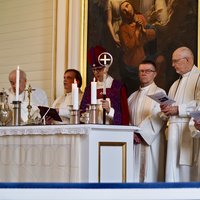 Avaa kuva isommaksi Kirkkoherran virkaanasettaminen 12.5.2019