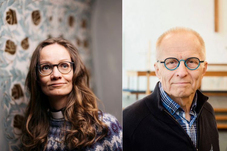 Henkimaailman kohtaaminen - iltapäivä Lea Kujanpää ja Eero Junkkaala.